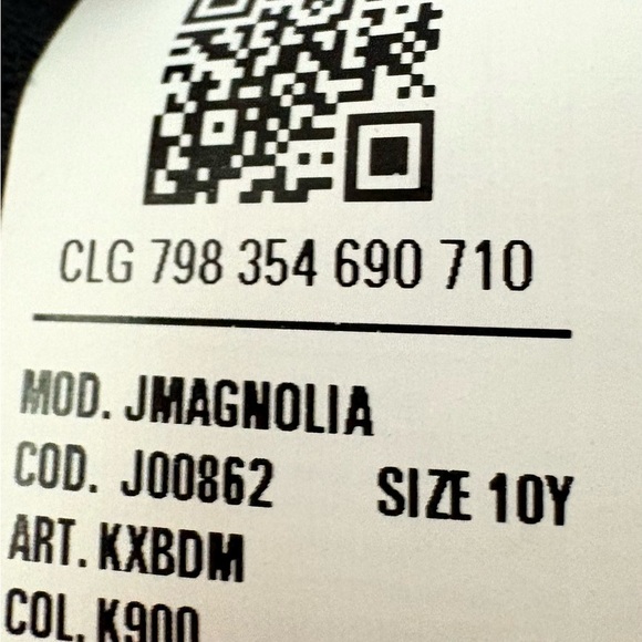 Diesel Kids Girls Glossy Black Jacket and Skirt Set - Picture 5 of 10